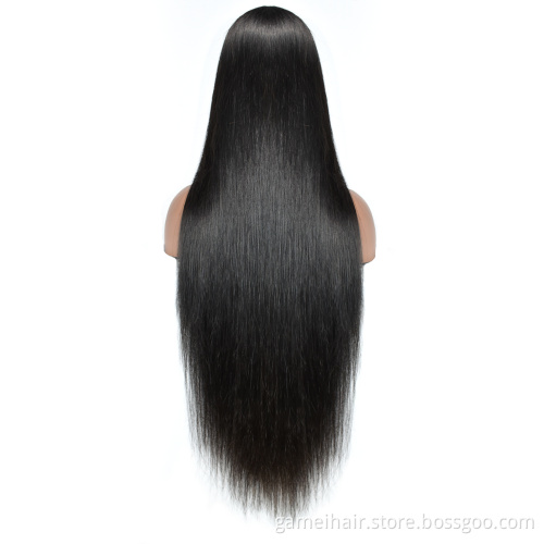 12a Grade 100% Virgin Human Hair for Black Women 360 Transparent Lace Frontal Wigs